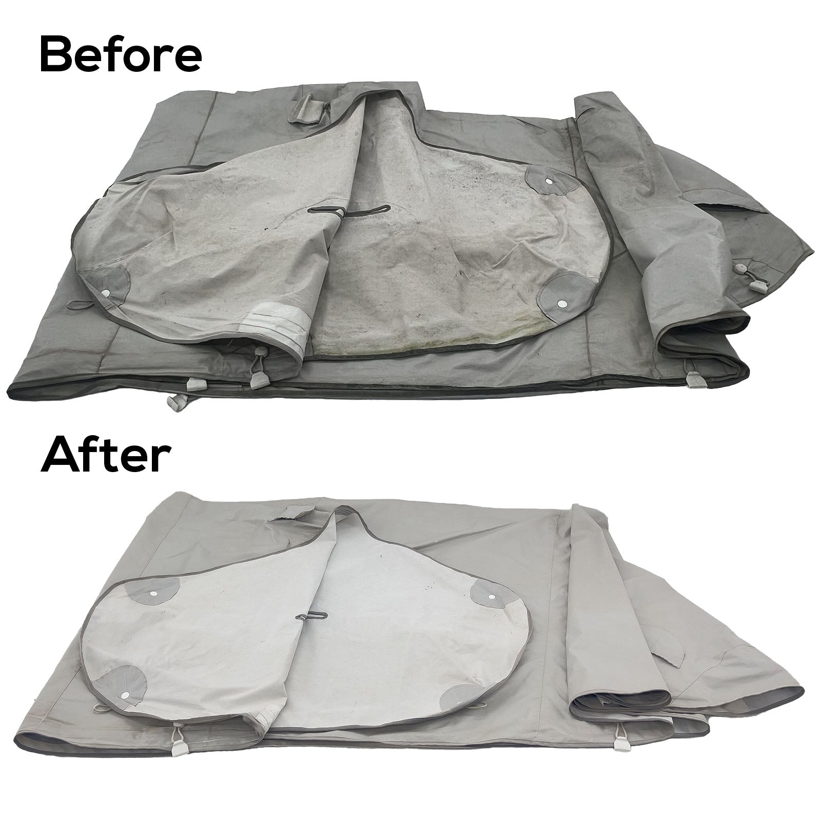 FAQ Friday #37 - How well did that first cover you sent for washing and re-waterproofing come up?