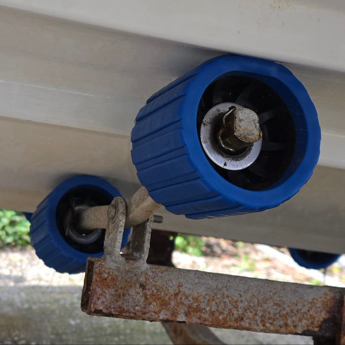 Boat Trailer Wobble Rollers - Non Marking - 22mm bore