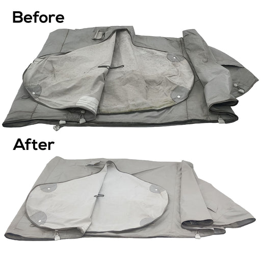 Boat Cover Washing and Re-waterproofing Service