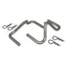 Hooks and R-clips for Snap Davit Bathing Platform & Transom Kits - Pair or Single