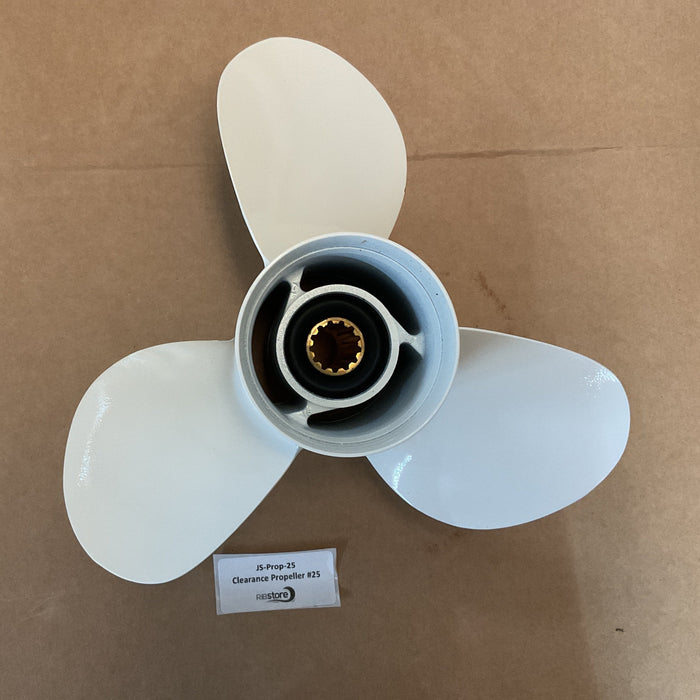 Clearance Propeller #25 - Yamaha Boat Propeller Alloy 3 x 11 x 15-G - 6E5-45947-00-00