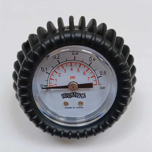 Bravo Pressure Gauge - 0-8psi (0.55bar) - Halkey Roberts Valves