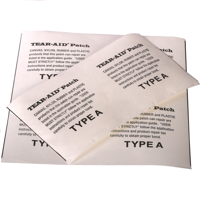 Type A & B TEAR-AID® Emergency Repair Patches for PVC and Hypalon RIBs —  RIBstore