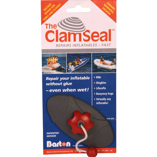 ClamSeal by Barton Marine For Emergency Repairs to Inflatable Boats and RIBs
