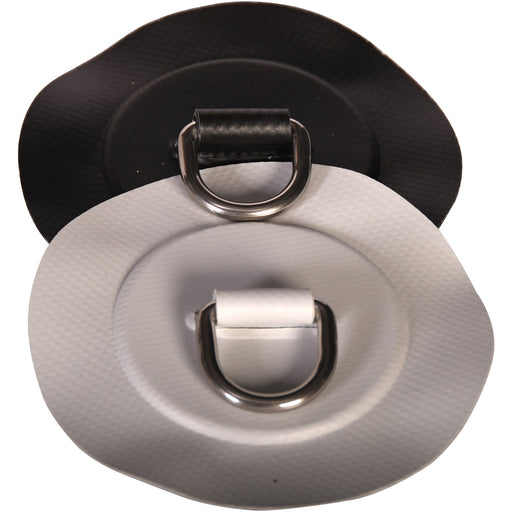 PVC Circular Patch with Towing Eye / D-Ring 120mm x 26mm