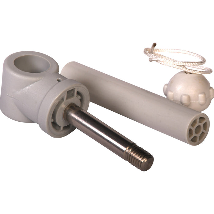 String Thread Pin T-Piece Rowlock Pin with Thread, Cap, String and Hinge Bar — RIBstore